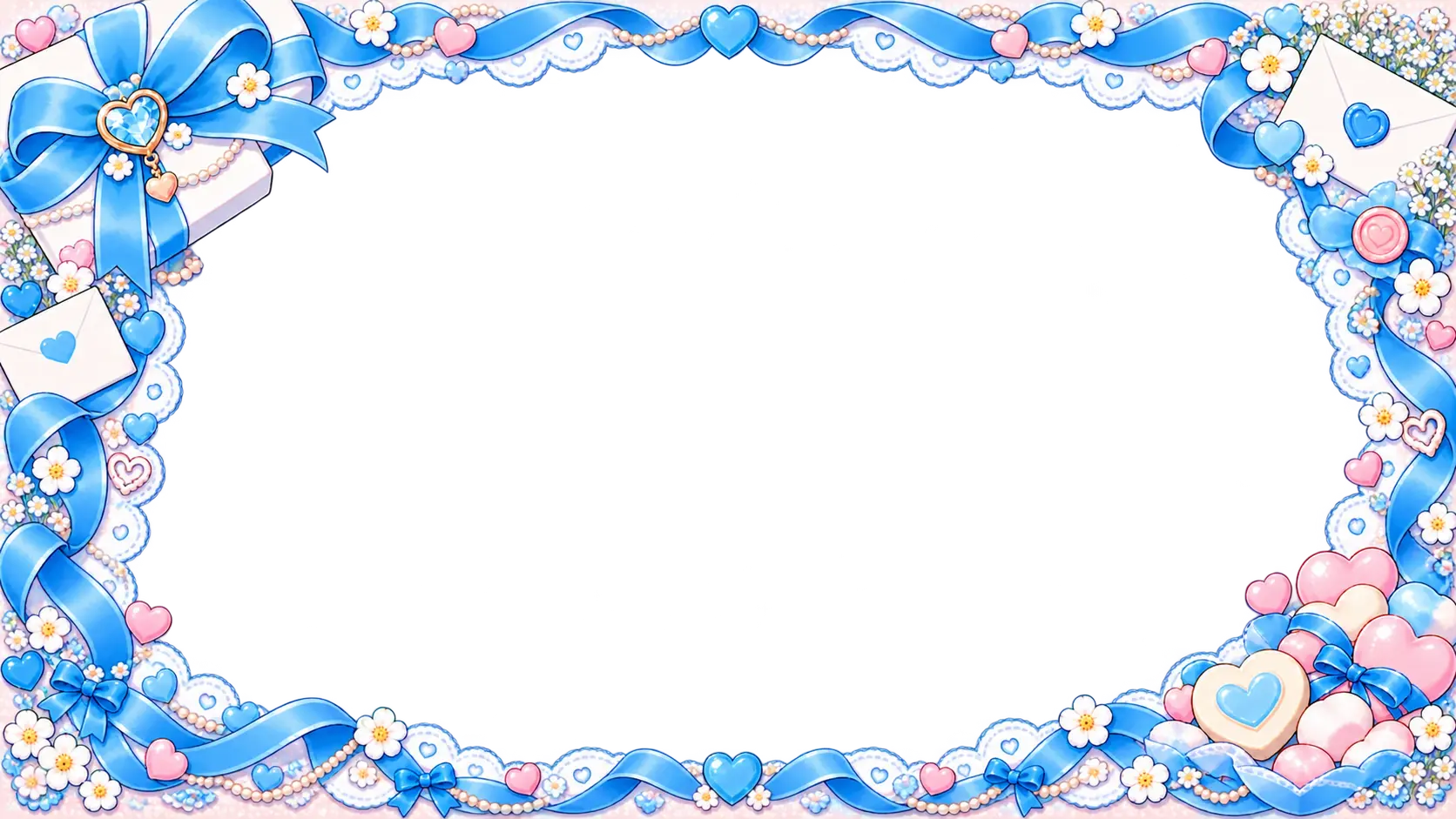 White Day · Ribbons & gifts · Blue