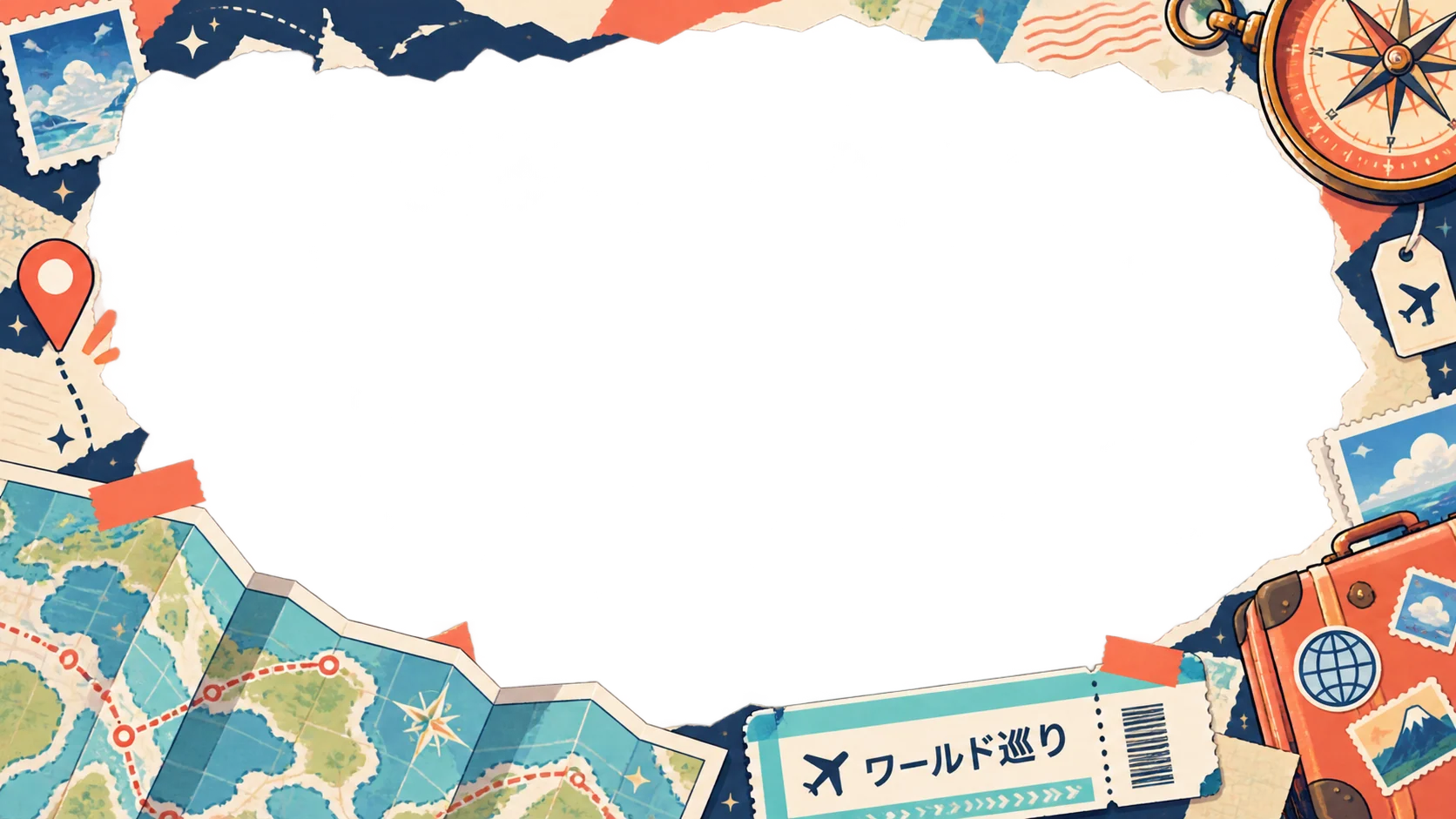 World hopping · Travel journal · Map