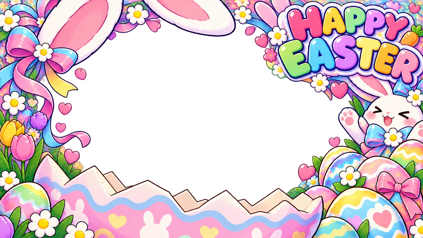 Easter · Eggs & rabbits · Pink