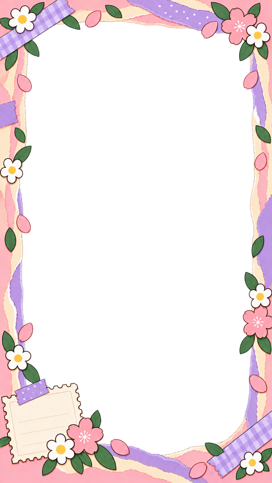 Scrapbook · Paper & tape · Flowers & notes · Portrait
